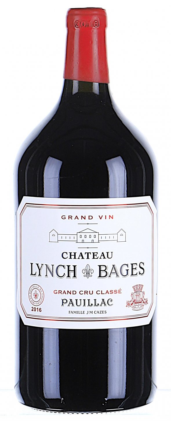 Chateau Lynch Bages 5eme Cru Classe, Pauillac (Double Magnum) - In Bond