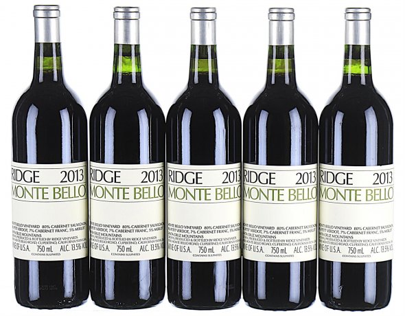 Ridge, Monte Bello Cabernet Sauvignon, Santa Cruz Mountains