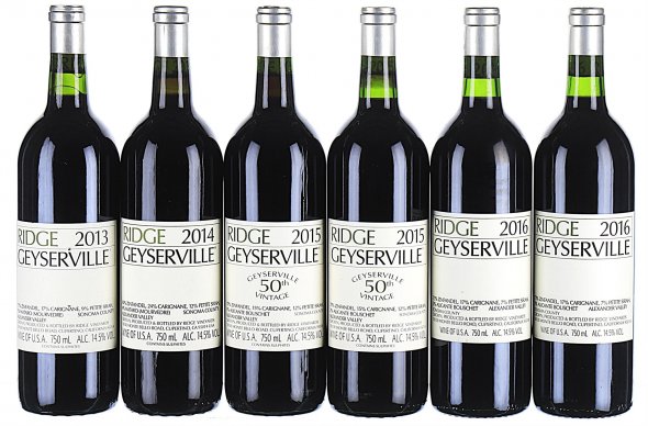 2013/2016 Ridge, Geyserville, Alexander Valley