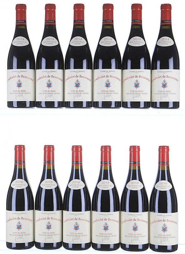 2014/2018 Coudoulet de Beaucastel Rouge, Cotes du Rhone