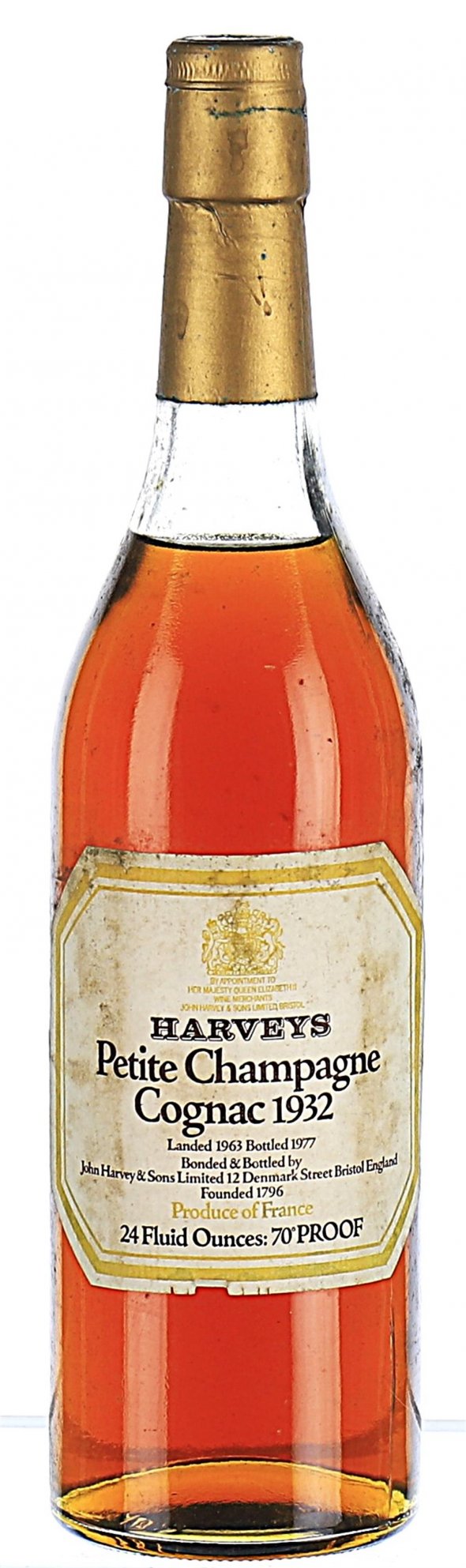 Harveys, Vintage, Petite Champagne Cognac