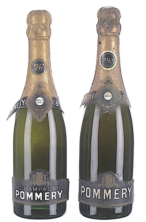 1943/1947 Pommery, Brut (Halves)
