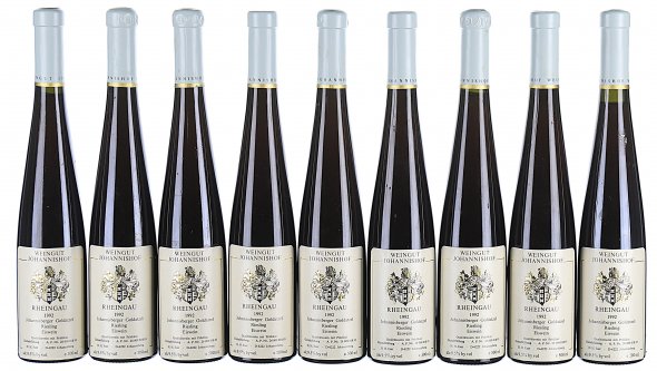 Weingut Johannishof, Johannisberger Goldatzel Riesling Eiswein, Rheingau (Half Litres)- In Bond