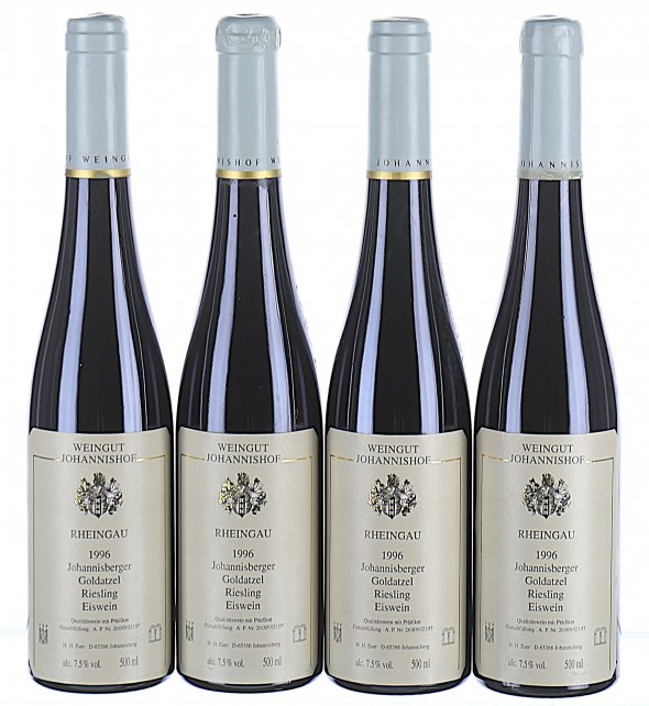 Weingut Johannishof, Johannisberger Goldatzel Riesling Eiswein, Rheingau (Half Litres)- In Bond