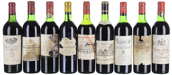 1957/1976 Mixed Lot of Bordeaux Classed Growths & Grand Vin