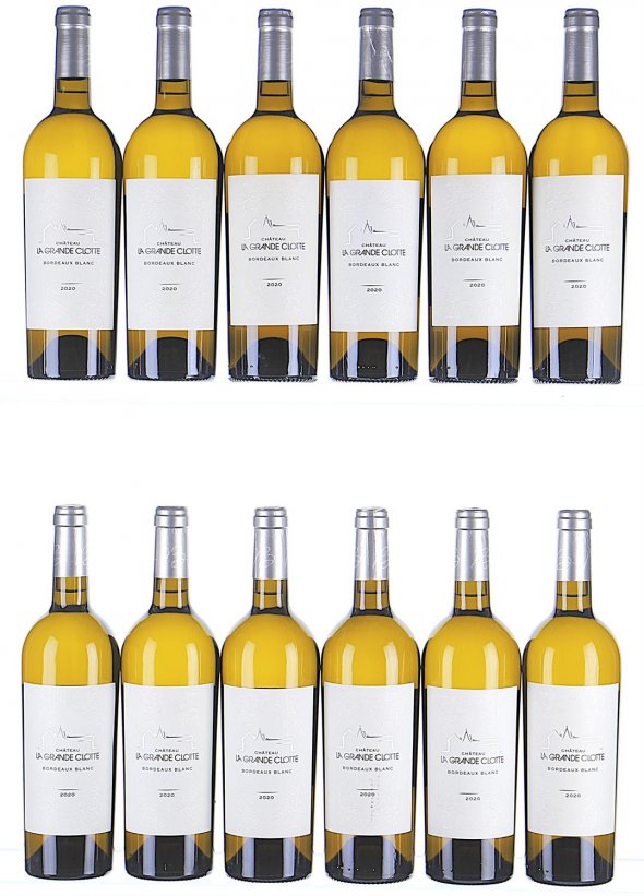 Chateau La Grande Clotte, Blanc, Bordeaux - In Bond