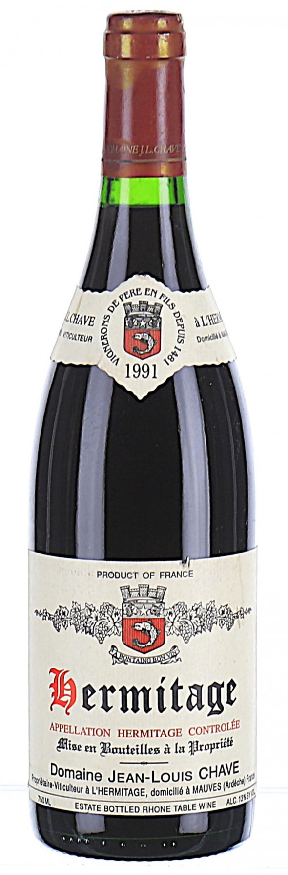 Domaine Jean Louis Chave, Hermitage, Rouge