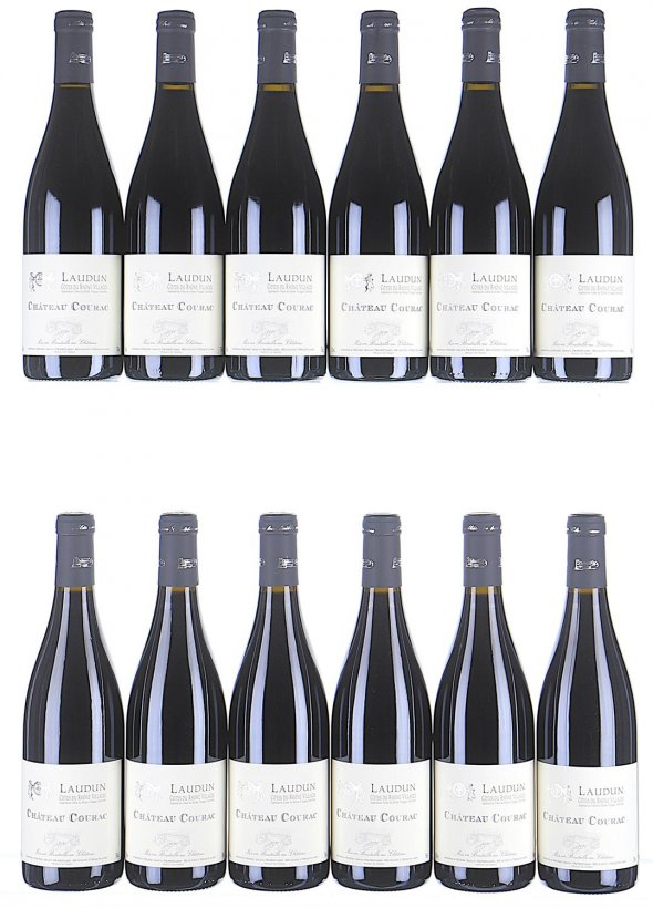 Courac, Cotes du Rhone Villages, Laudun Rouge