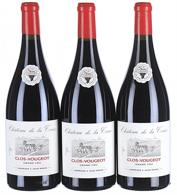 Chateau de la Tour, Clos de Vougeot Grand Cru, VV Homage Jean Morin (Magnums) - In Bond
