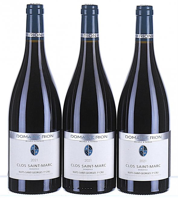 Michele et Patrice Rion, Nuits-Saint-Georges Premier Cru, Clos Saint-Marc - In Bond