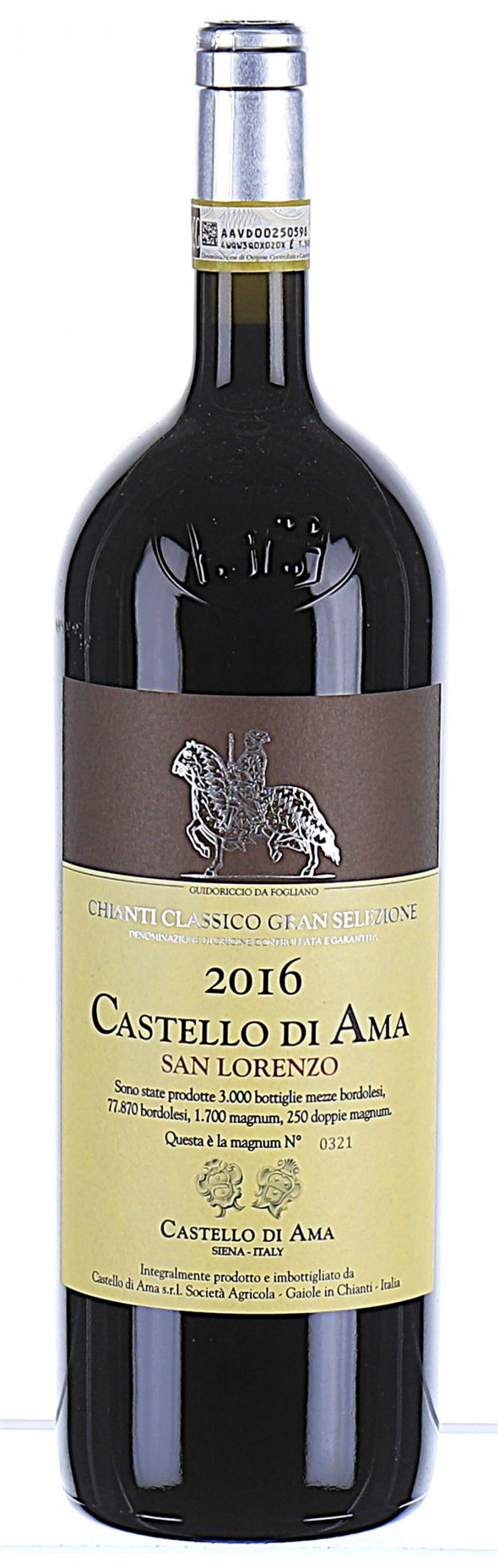 Castello di Ama, Chianti Classico, Gran Selezione San Lorenzo (Magnum) - In Bond