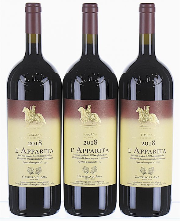 Castello di Ama, Apparita, Toscana (Magnums) - In Bond