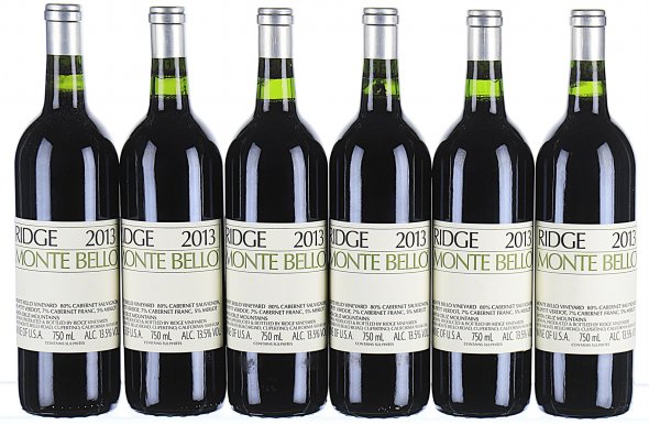 Ridge, Monte Bello Cabernet Sauvignon, Santa Cruz Mountains