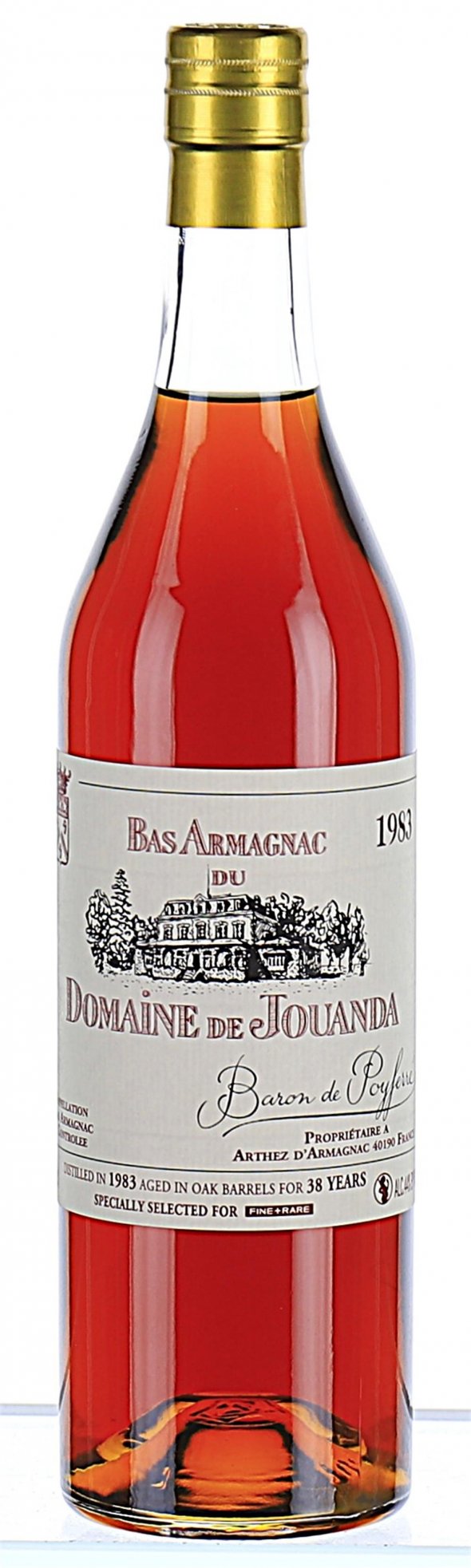 Jouanda, Grand Vintage, Bas Armagnac (Fine + Rare Selection) - In Bond