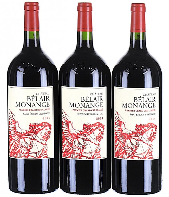 Chateau Belair-Monange Premier Grand Cru Classe B, Saint-Emilion Grand Cru (Magnums) - In Bond