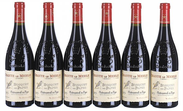 Bosquet des Papes, Chateauneuf-du-Pape, Chante le Merle Vieilles Vignes - In Bond