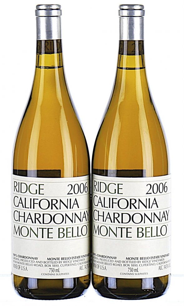 Ridge, Monte Bello Chardonnay, Santa Cruz Mountains