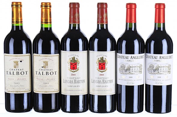 2003/2008 Mixed Lot of St Julien and Margaux