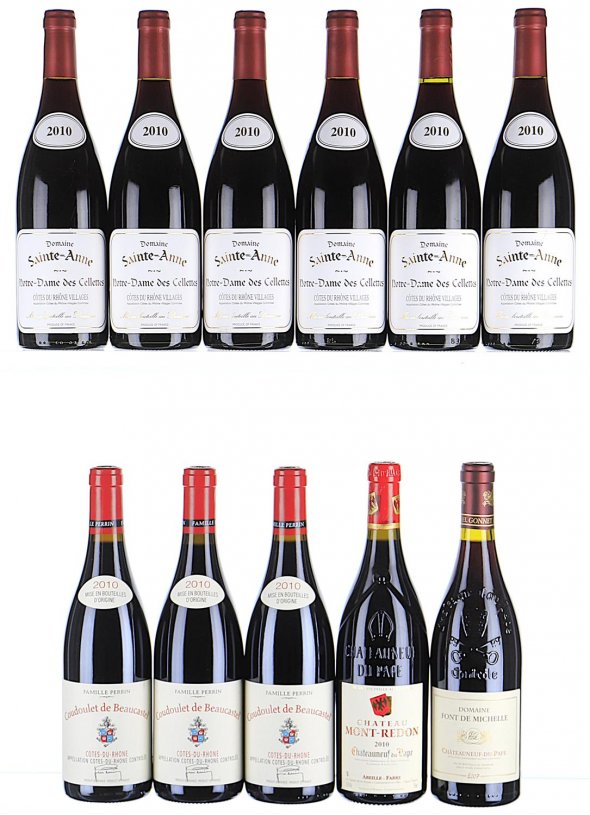 2007/2010 Mixed Lot of Rhone