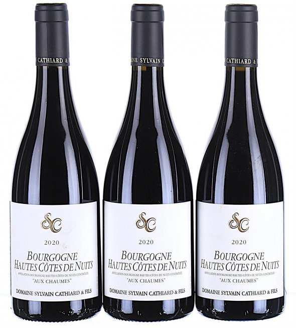 Domaine Sylvain Cathiard, Bourgogne, Hautes Cotes de Nuits Aux Chaumes - In Bond