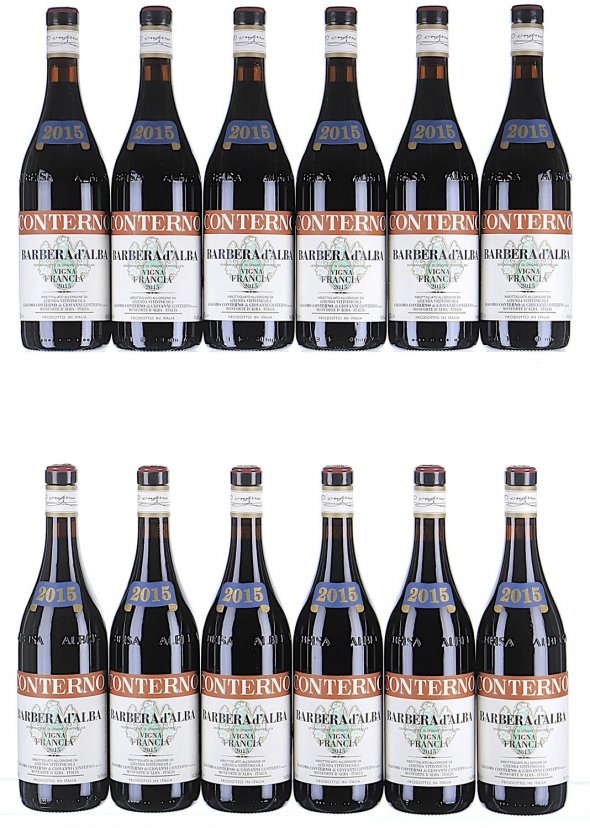 Giacomo Conterno, Barbera d'Alba, Francia - In Bond