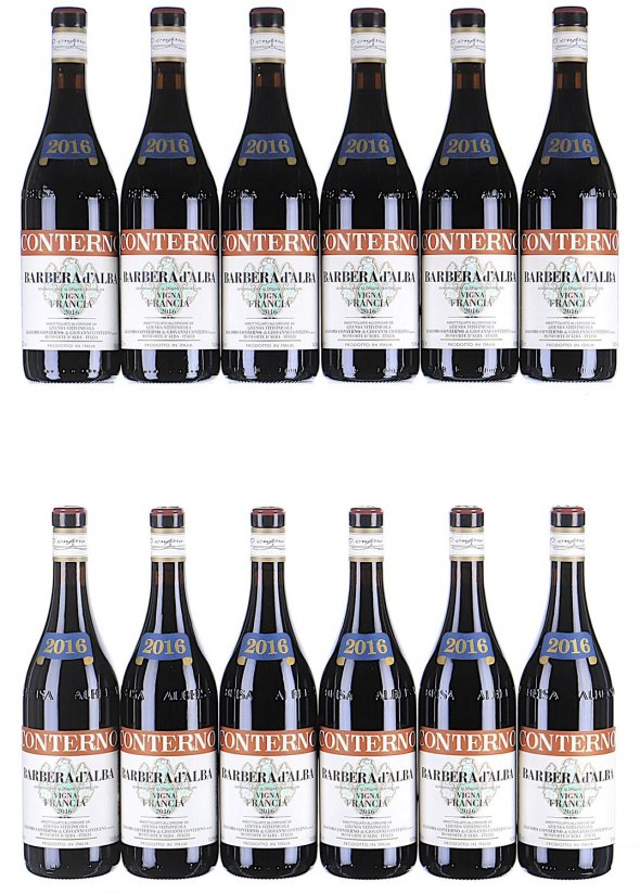 Giacomo Conterno, Barbera d'Alba, Francia - In Bond