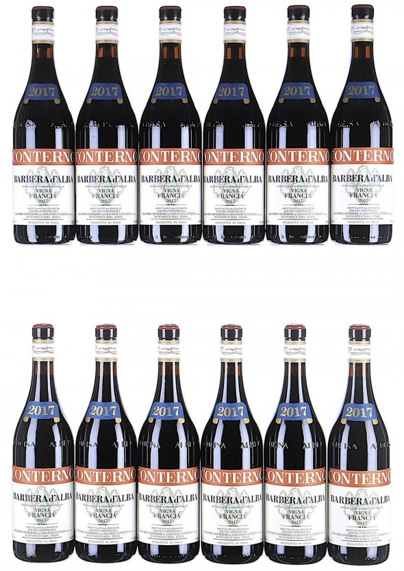 Giacomo Conterno, Barbera d'Alba, Francia - In Bond