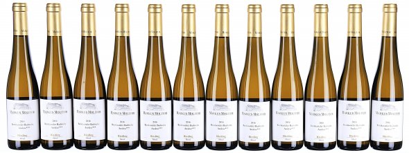 Markus Molitor, Bernkasteler Badstube Riesling Auslese 3* Goldkapsel, Mosel (Halves) - In Bond
