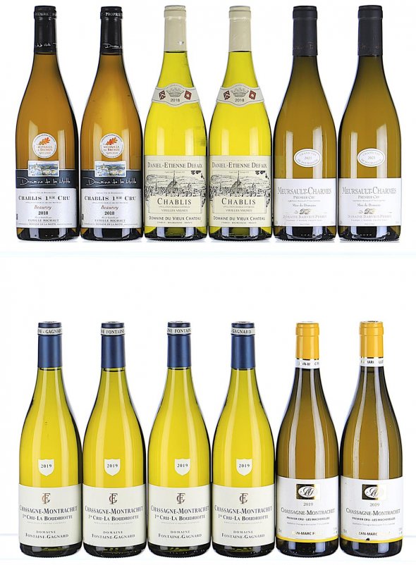 2018/2021 Mixed Lot of White Burgundy
