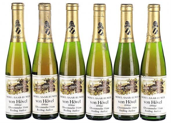 von Hovel, Oberemmeler Hutte Riesling Auslese, Mosel (Halves)