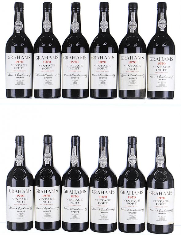 Graham's, Vintage Port  - In Bond