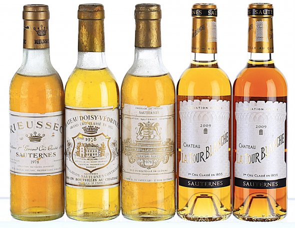 1978/2009 Mixed Lot from Sauternes and Barsac (Halves) 