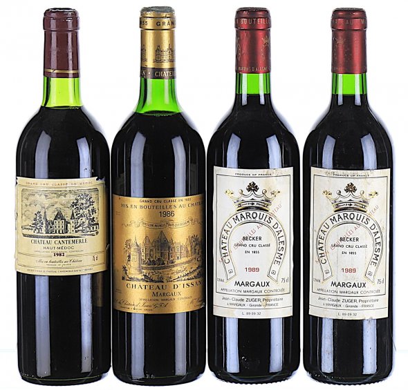 1982/1989 Mixed Lot of Margaux and Haut Medoc 