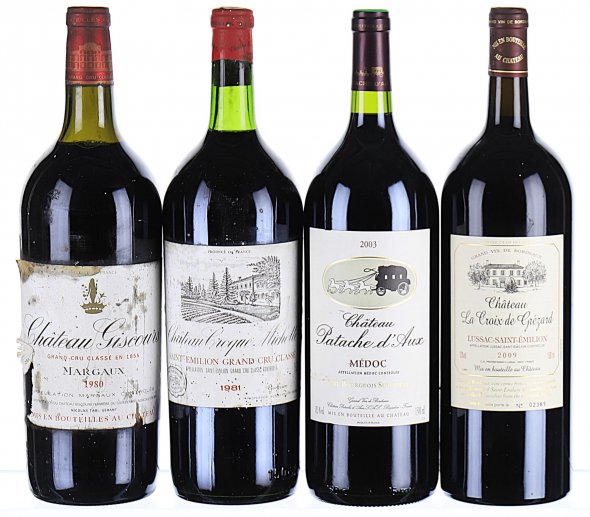 1980/2009 Mixed Lot of Bordeaux Magnums 
