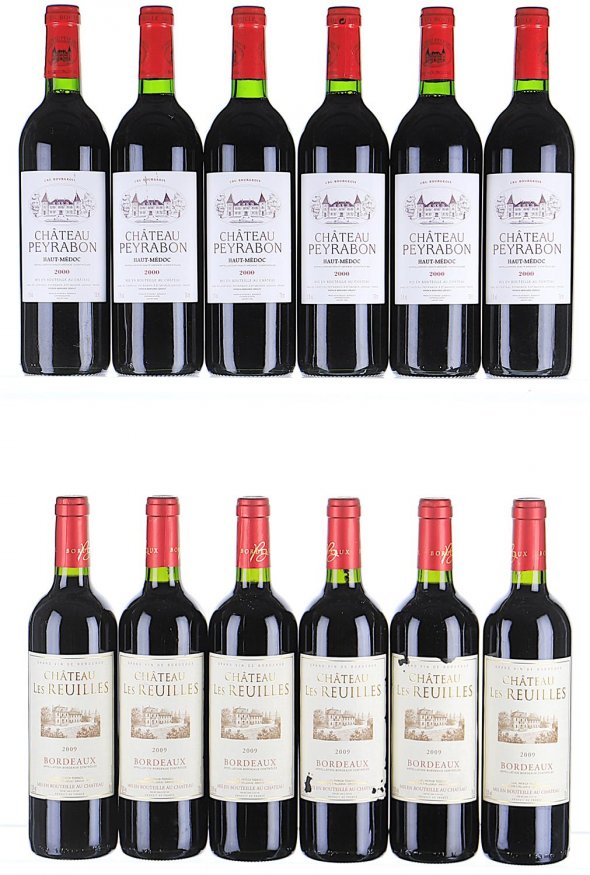 2000/2009 Mixed Lot from Bordeaux 
