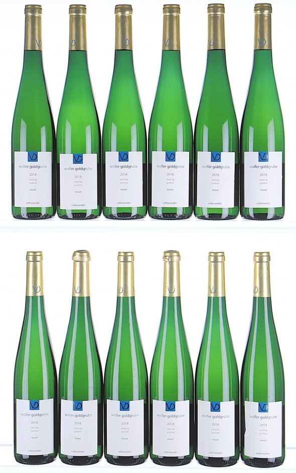 Weingut Vollenweider, Wolfer Goldgrube Riesling Auslese Goldkapsel, Mosel  - In Bond