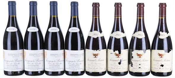 2001/2002 Mixed Lot of Premier Cru Savigny-les-Beaune 