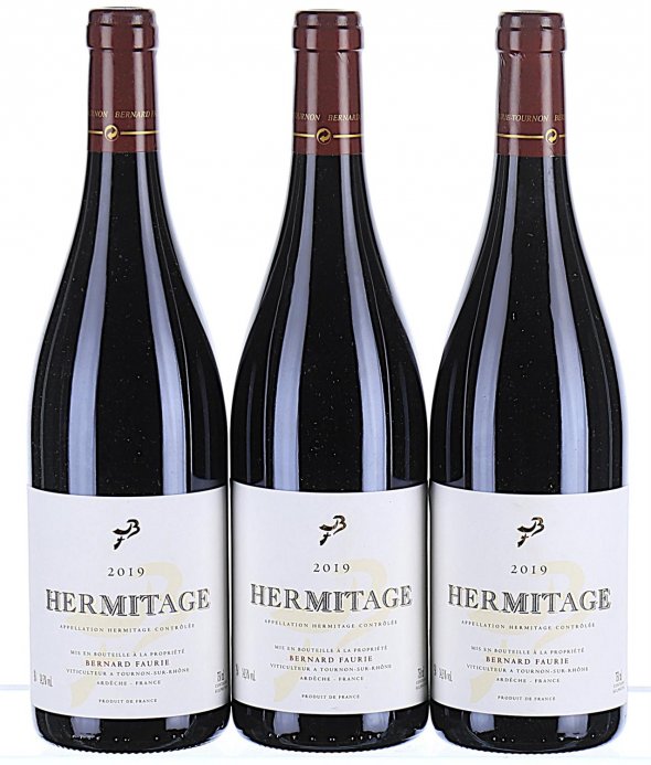 Bernard Faurie, Hermitage, Rouge Red Capsule 