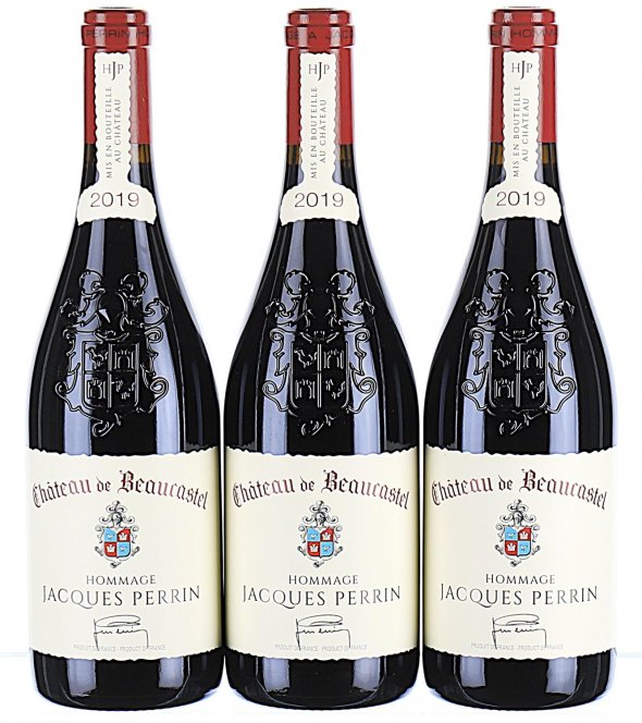 Chateau de Beaucastel Hommage a Jacques Perrin, Chateauneuf-du-Pape  - In Bond