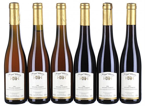 1995/1996 Weingut Wohrwag Unterturkheimer Herzogenberg Riesling Eiswein (Halves) - In Bond 