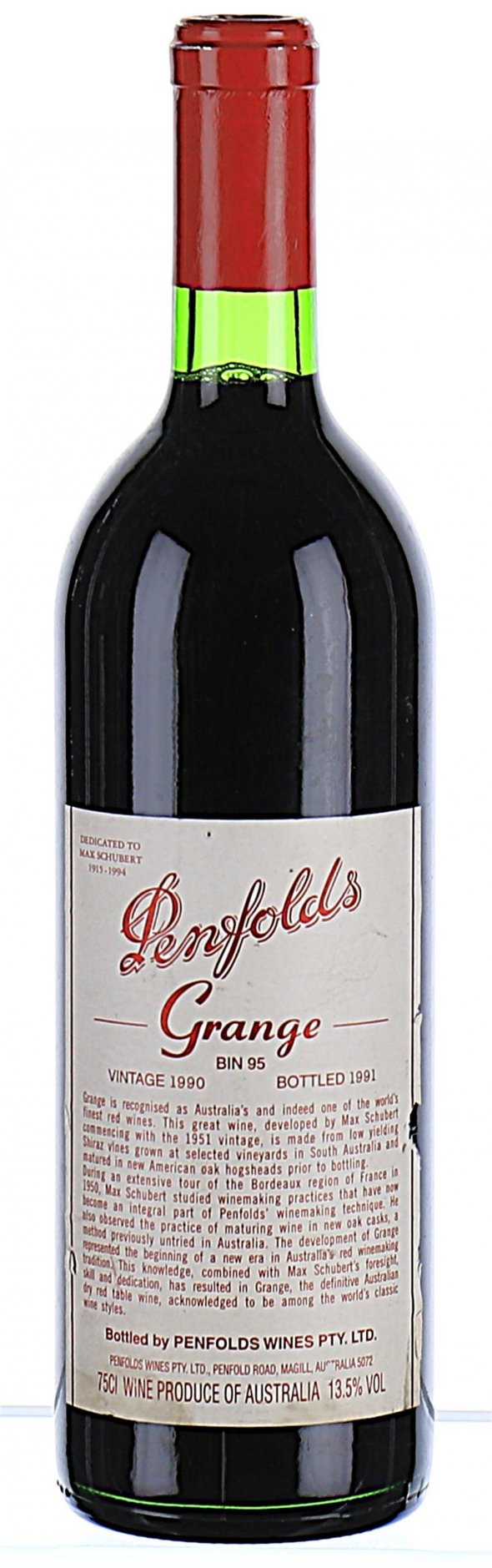 Penfolds, Grange Bin 95, South Australia 
