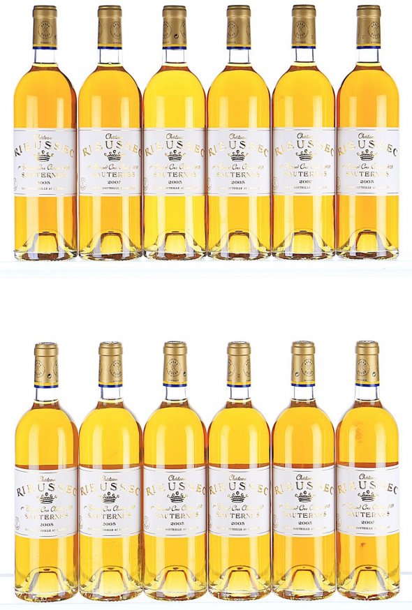 Chateau Rieussec Premier Cru Classe, Sauternes - In Bond