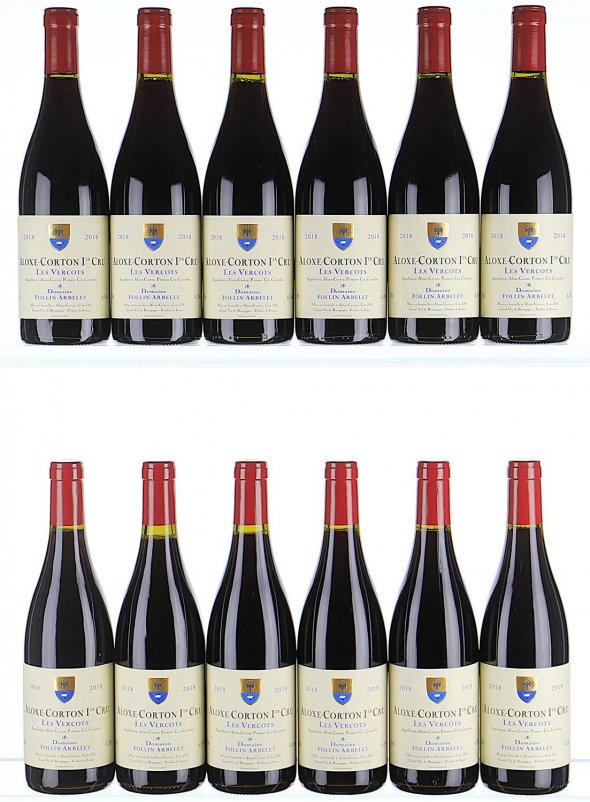 Domaine Follin Arbelet, Aloxe-Corton Premier Cru, Les Vercots - In Bond
