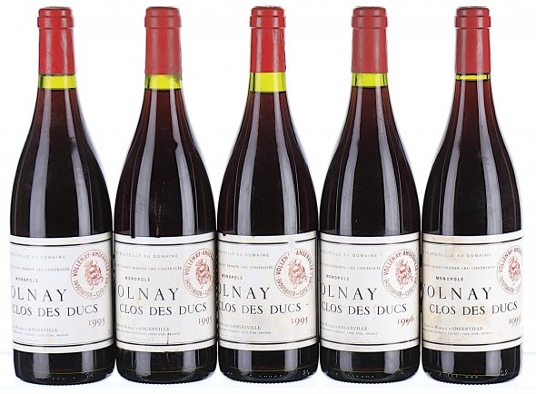 1995/1999 Domaine Marquis d'Angerville, Volnay Premier Cru, Clos des Ducs