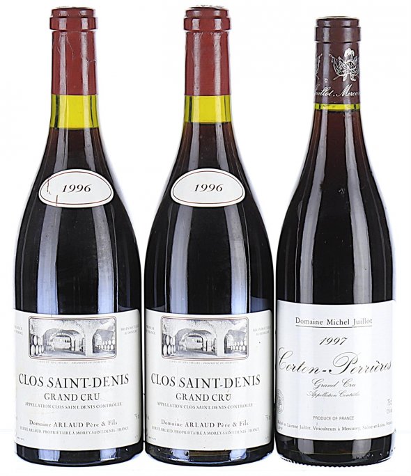 1996/1997 Mixed Lot of Grand Cru Red Burgundy