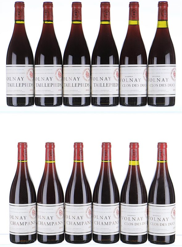Mixed Lot of Domaine Marquis d'Angerville, Volnay Premier Cru