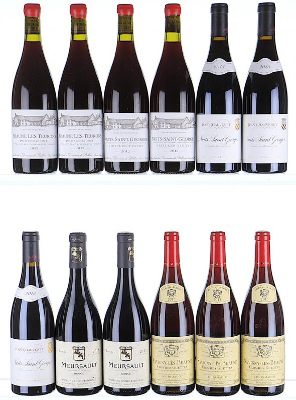 2012/2015 Mixed Lot of Red Burgundy