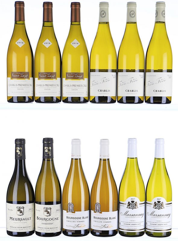 2014/2017 Mixed Lot of White Burgundy