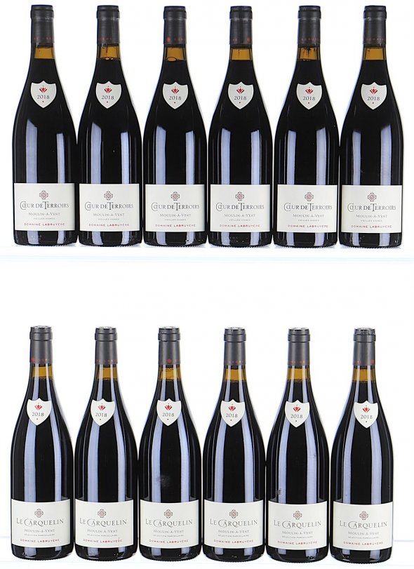 Mixed Lot of Carquelin and Coeur Terroirs VV from Domaine Labruyere, Moulin-a-Vent