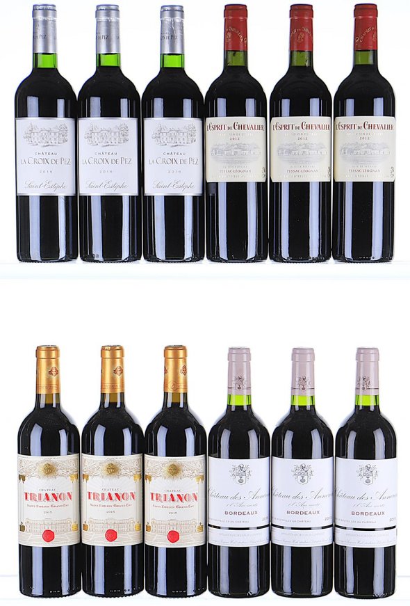 2012/2016 Mixed Left and Right Bank Bordeaux